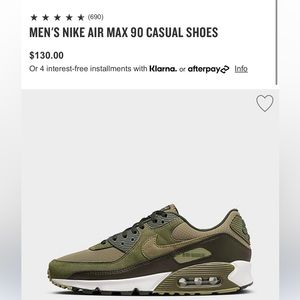 NIB Men’s Nike Air Max 90, size 6.5